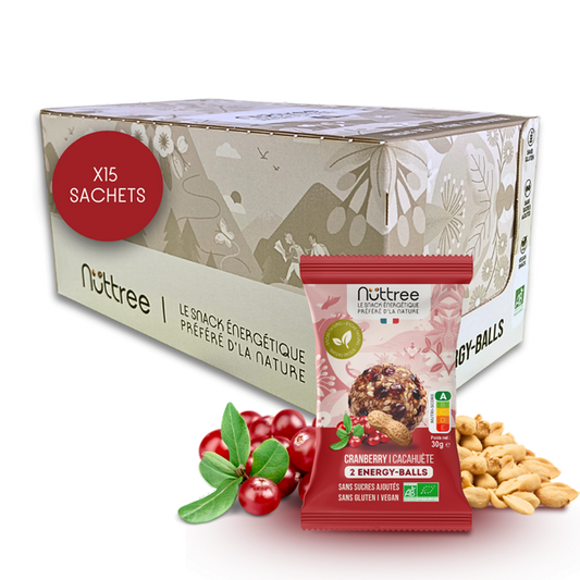 Balls bio cranberry cacahuètes (prêt à vendre) - 1